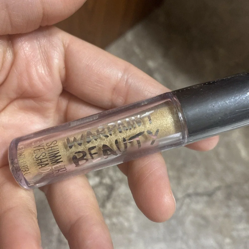 Hot Topic Warpaint Beauty Shimmer Eyeshadow Roller Stay Gold Sealed Loose Powder